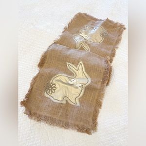 Pier 1 Burlap Easter Table Runner 🐇